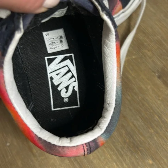 Vans Old Skool Dark Aura Black Red Skateboarding Low Cut Sneaker Shoes Women 7 - Picture 12 of 13